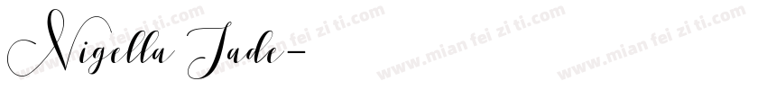 Nigella Jade字体转换